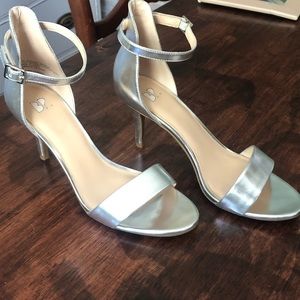 Silver BP Heels